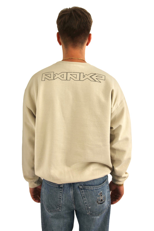 PAPKE CLASSIC CREWNECK - BEIGE